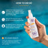 50 3.3 oz 1 oz (2-Piece BU SPF Fragrance Free Kids Sunscreen Spray for Face and Body, TSA Travel Size Sunscreen, Clear