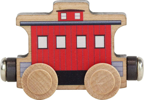 NameTrains Classic Caboose Car - Made in the USA