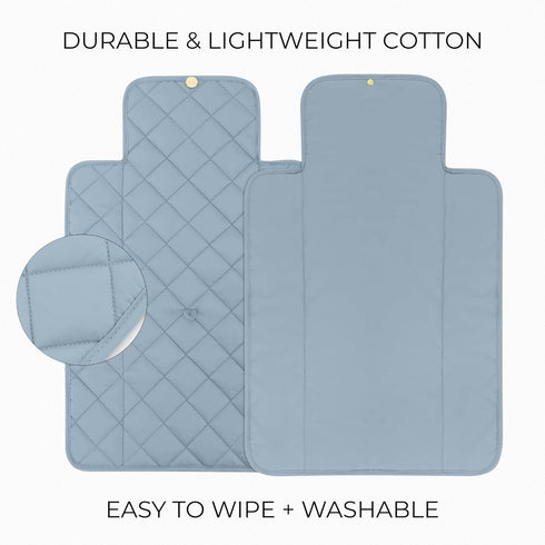 Portable Diaper Changing Pad - Soft and Easy to Clean Diaper Changing Mat for Babies - The Perfect Lightweight