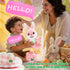 60+ Cessfle Talking Dancing Easter Bunny Plush, Easter Basket Stuffers Toddler Girl Boy, Volume Adjustable Glowing
