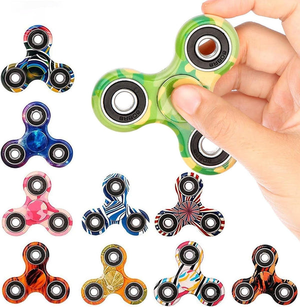 SCIONE 24 Pack Fidget Spinner Toy, Fidget Spinner Fidget Pack-Anxiety Toys Stress