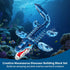 Sets,805 Set,STEM Mosasaur Dinosaurs Building Pcs Ocean Animal Building Toys,Sea Creatures Creativit Model Building