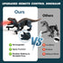 3-5 4-7 8-12 Sunrad Remote Control Dinosaur Toys for Kids Year Old, Electronic RC Robot Dinosaur with Spray & Light