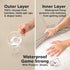 2-Pack 52x28 Waterproof Baby Crib Sheets for Boys, Girls - Viscose Derived from Bamboo Toddler Bed Sheet Neutral