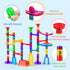 109Pcs 3-12 Marble Run, Marble Maze Game Building Toys for Kid, Upgrade Mable Track Race Construction STEM Learning