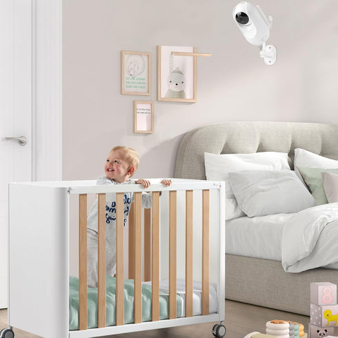 wochel Momcozy BM01/BM02/BM03 Adjustable Baby Monitor Mount Compatible with Video Baby Camera, Easy to Assemble