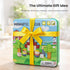 Blocks,49PCS 3+,Sensory Magnetic Magnetic Cubes Portable Magnetic Building Blocks with Metal Storage Box, Travel Toys