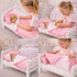 18" Set 5 Emily Rose Doll Pink Heart Valentines Bedding Pc Doll Bed Bedding & Bedroom Accessories with Comforter