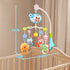 Crib Mobile with Music and Lights, Baby Mobiles for Cribs, Nursery Musical Mobile for Bassinets, Clip On Attachment