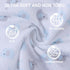 Softan Baby Washcloths, 24 Pack Extra Soft & Ultra Absorbent Baby Towels, 9x9 Blu Elephant for Sensitive Skin