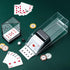 Honoson Accessories(6 Blackjack Shoe and Discard Tray Clear Acrylic Blackjack Dealing Shoe Card Dispenser for Playing