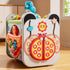 XINNOVEL 6-in-1 3 Hammering 2+ Montessori Toys for Year Old, Pounding Toy with Xylophone, Number Maze, Spinning Gear