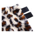 Fur Cheetah Mini Blanket & Pacifier Holder