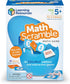 Learning Resources Math Scramble Game, Educational Math Games for Kids, Early Skills Addition and Subtraction 87 Pieces