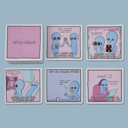 Hasbro Gaming Sweet Existence - Family-Friendly Party Card Game Inspired by Nathan W. Pyle, Ages 13+