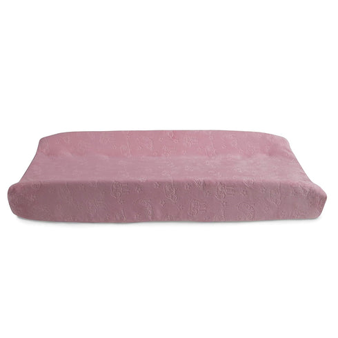 Contoured Pink Changing Pad with Plush Cover by Serta Perfect Sleeper