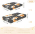 Bseiialft 52 28 Corgi Puppies Stars Crib Sheets for Boys Girls Soft and Breathable Cotton Baby Sheets for Standard Crib