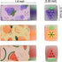 15Pcs Cute Fruit Erasers for Kids, Fun Food Pencil Erasers for School Supplies Party Favors