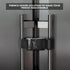 French Door Refrigerator Lock for Kids and Adults, (2 Pack) Adjustable Double Door Fridge Lock, Easy Installation