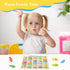 Magnetic Wooden Fishing Game Toy for Toddlers, Alphabet ABC Fish Catching Counting Learning Education Toys