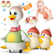 Musical Crawling Duck Baby Toys for 6-12 Months : Interactive Sensory Toy
