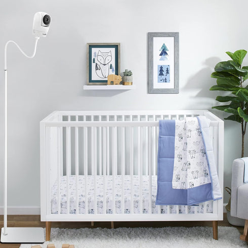 iTODOS Baby Monitor Floor Stand Holder, Compatible with Vtech VM901/VM919/VM819/VM924/VM776/VM818, Strong Heavy Metal
