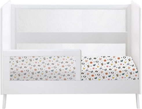 52" 28"/132 71 cm (2-Pack) BreathableBaby Cotton Percale Fitted Sheet, for x x Crib & Toddler Bed Mattress, Dogs