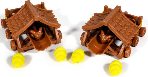 Play All Day Games: Catapult Feud Game - Artificer’s Tower Expansion - Base Required, 2 Player Game