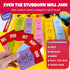 250 2-14 QUOKKA Party Games for Adults and Family - Challenges I Fun Group or Family Activity with Teens, Kids, Friends