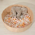 TRENDPLAY Pit Ball for Baby Toddlers, Fun Toys for Ball Pit Pool Playpen, Indoor Outdoor Play with Storage Bag (Pack of
