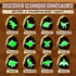 VICHTOP 12Pack 3 4 5 6 7 8 Dinosaur Egg Excavation Dig Kit for Kids - Easter Basket Stuffers, Glow in The Dark Dino