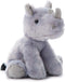 The Petting Zoo Rhino Plush Toy, Gifts for Kids, Wild Onez Zoo Animals (8 inches)