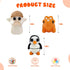 50 3D Set, pcs Animal Figurines, Printed Animal Figurines Articulated, Party Favors, Pocket Fidget Toys Bulk, Goodie