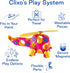 Clixo Crew 30 Piece Pack - Flexible, Durable Magnetic Building Toy for STEM Play, Ages 4-99