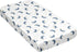Sweet Jojo Designs Moon and Star Boy Girl Unisex/Gender Neutral Baby Satin Fitted Crib Sheet Infant Newborn Nursery