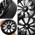 4PCS 12mm Hub Wheels, 1:10 63mm Hard Plastic RC Drift Cars Bald Tires for Traxxas HSP Tamiya HPI Kyosho Trucks
