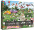 Park Cat Puzzle 1000 Piece Puzzle for Adults, Cat Puzzles for Adults Animal Jigsaw Puzzle, Kitty Pooping Puzzle as Funny Prank Puzzle