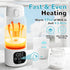 XDTIME 17oz 11000mAh Portable Milk Warmer for Travel,Formula Container to Go Baby Bottle Warmer with Long Battery Fast