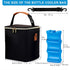 Pack Breastmilk Cooler Bag with Ice - Insulated Breast Milk Storage for Travel, On-The-Go Convenience with Adjustable