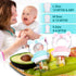 3-24 6 2-Pack Baby Fruit Food Feeder Pacifier - Fresh Food Feeder, Infant Fruit Teething Teether Toy for Months, Pcs