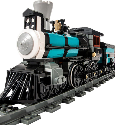 dOvOb TH10 Steam Train Building Kit with Train Track, Collectible Steam Locomotive