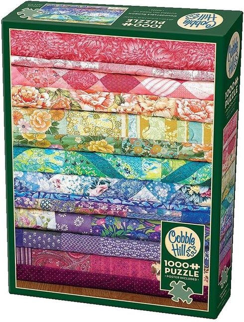 Cobble Hill 1000 Piece Puzzle - Comfortable Rainbow - Sample Poster Included