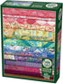 Cobble Hill 1000 Piece Puzzle - Comfortable Rainbow - Sample Poster Included