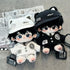 niannyyhouse 20cm Plush Doll Clothes Set - Hat, Coat, Shirt, Pants, Backpack & Glasses for 8in Dolls