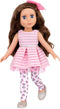 Glitter Girls Bluebell 14-inch Poseable Fashion Doll for Girls Age 3 & Up, Pink, Brown, Silver, Blue