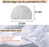 LABRUSID 2 Pack Universal Mosquito Net for Strollers - Breathable Insect Netting Protection for Babies, Fine Mesh Bug