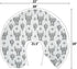 Boho Western Cow Cactus Nursing Pillow Covers for Boy Girl Black and White Highland Yak Nursing Pillow Slipcovers