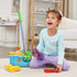 Set 3-5, LeapFrog Clean Sweep Learning Caddy, Kids Mop and Broom Cleaning Toy for Ages Blue