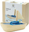 PlanToys Sailboat Wooden Bath Toy | Eco-Friendly Floating Boat for Kids |