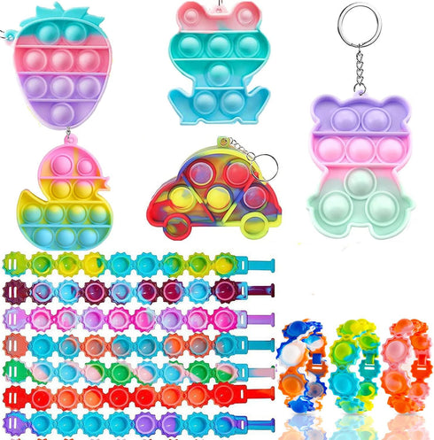 Pebatoor 130 4-8-12 Pcs Party Favors for Kids, Easter Basket Egg Fillers, Treasure Box Toys, Classroom Prizes, Pinata